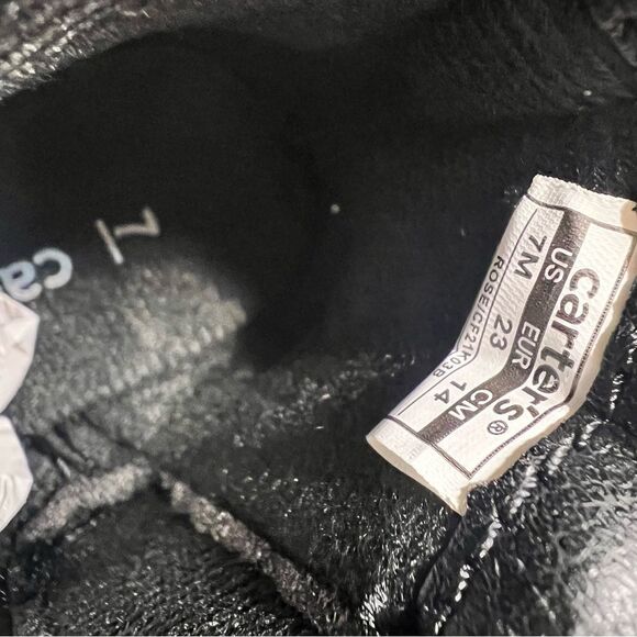 Carters rose black booties - Picture 4 of 4